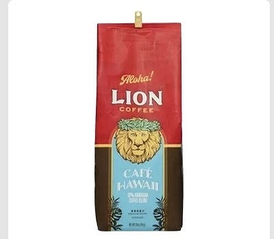 LION COFFEE カフェ ハワイ ミディアム ダーク ロースト 793g