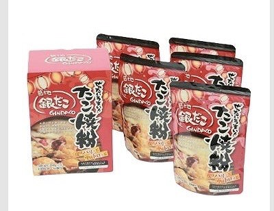 築地銀だこ ぜったいうまい!! たこ焼き粉 200g×5袋