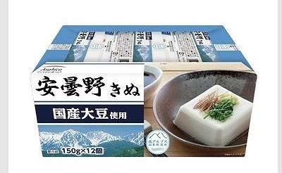 安曇野 きぬ豆腐 150g×2連×6パック