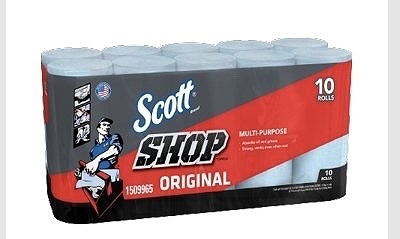 Scott カーショップタオル 55シート×10ロール