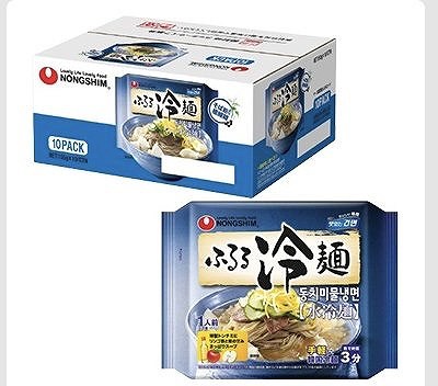 農心 ふるる冷麺 水冷麺 10袋