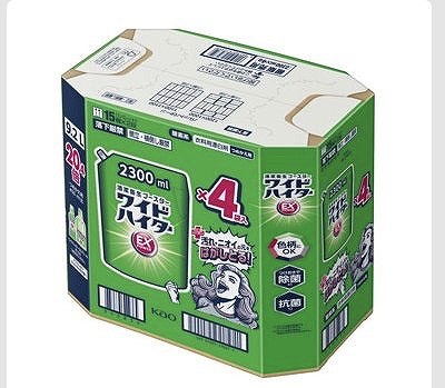 花王 ワイドハイターEXパワー 2,300ml×4個