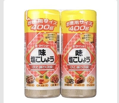 ダイショー 味塩こしょう 400g×2本