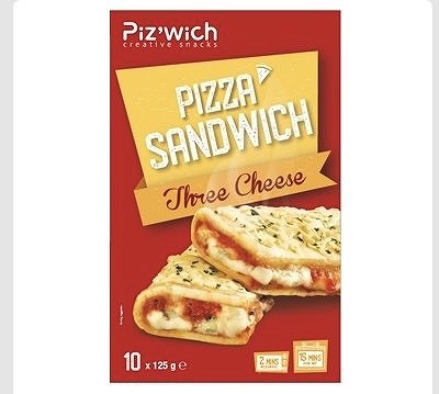 Piz'wich ピザサンドウィッチ 3種のチーズ 10個