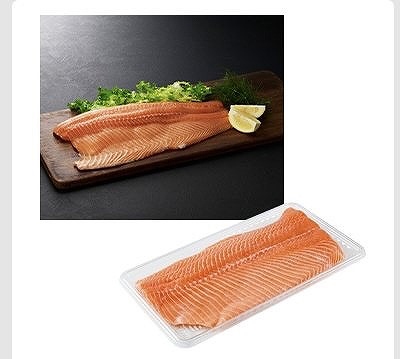 刺身用　アトランティックサーモンフィレ　生・養殖（空輸便）血合い除去済