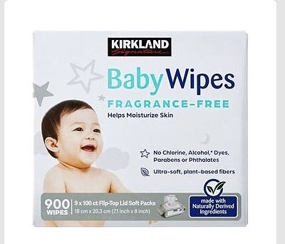 KIRKLAND SIGNATURE 大判厚手　おしりふき　900枚入（100枚×9個）