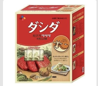 CJ　牛肉ダシダ　8g×12本×7袋