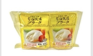 花畑牧場　ブラータ　80g×4個