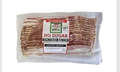 JONES　アメリカンポーク　ノーシュガー　ヒッコリースモーク　ベーコン　グルテンフリー　454g