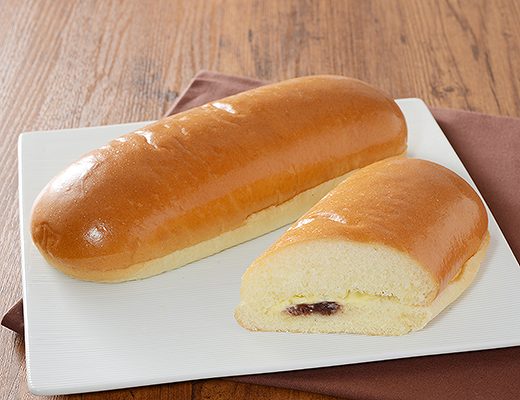 ふわふわコッペ　粒あん＆マーガリン