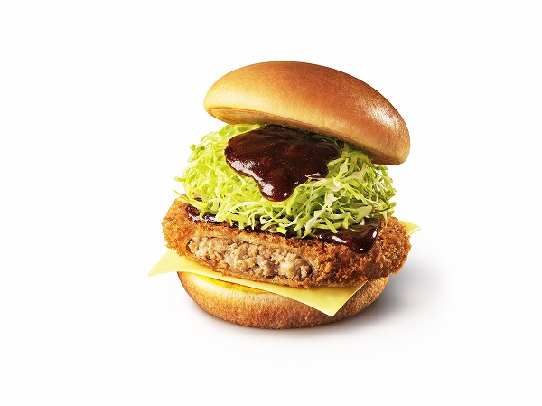メンチカツチーズバーガー ～デミグラスソース～