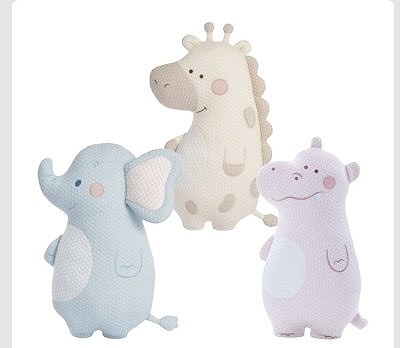 ZOOBIES　アニマル　クーリング　クッション　30cm×60cm
