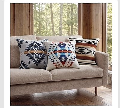 PENDLETON シェニール クッション 50cm×50cm