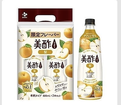 CJ　美酢　梨　800ml×2本