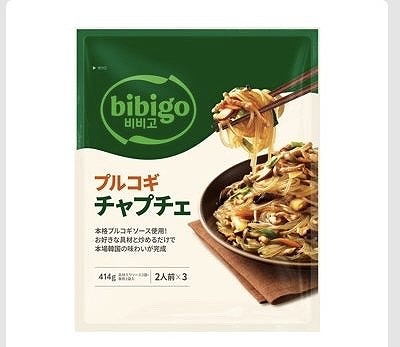 CJ　bibigo プルコギチャプチェ 2人前×3袋