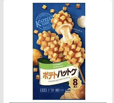 Pulmuone ポテトハットグ 8本入