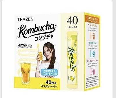 TEAZEN コンブチャ レモン味 40包入