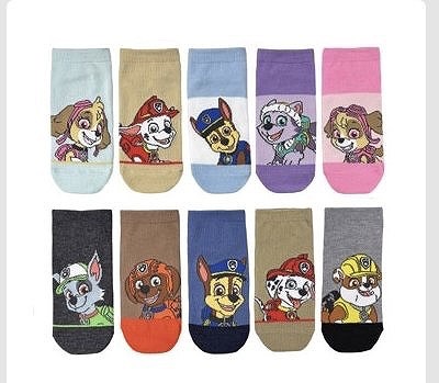 CHARACTER キッズ ソックス5足組 サイズ 15.5-21.0cm