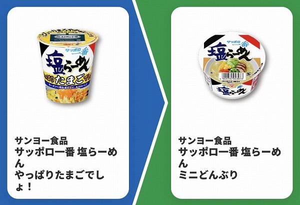 サンヨー食品 サッポロ一番 塩らーめん やっぱりたまごでしょ!