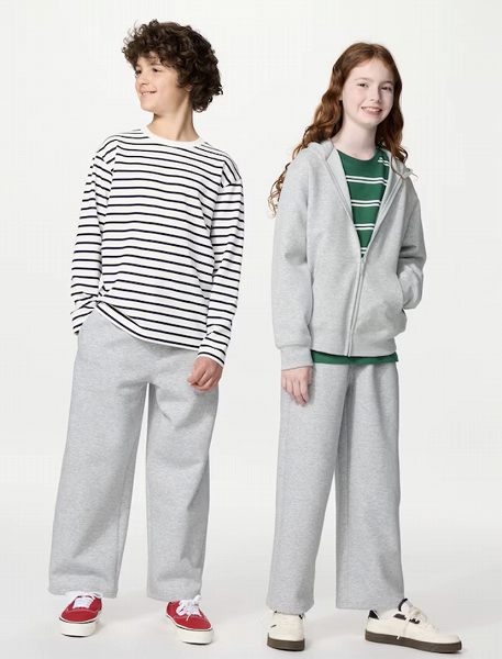 ドライスウェットワイドパンツ