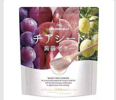 若翔 チアシード 蒟蒻ゼリー 60個入