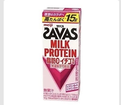 SAVAS ミルクプロテイン イチゴ風味 200ml×24本