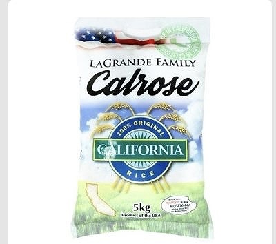 LAGRANDE FAMILY カリフォルニア産 カルローズ米無洗米 5kg