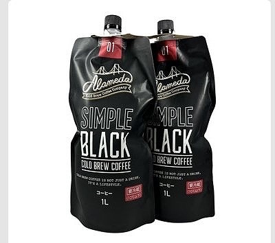 コールドブリューコーヒー 1L×2本
