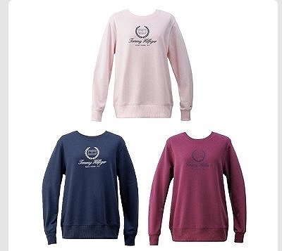 TOMMY HILFIGER レディース スウェットシャツ 米国サイズS-XL