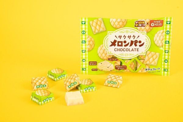 チロルチョコ(ファミマ・ザ・メロンパン風味)