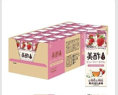 CJ 美酢 いちご&ジャスミン ストレートタイプ 200ml×24パック