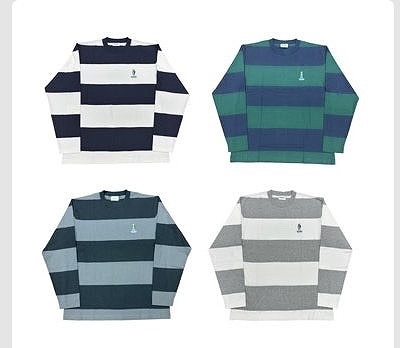 TEDDY BEAR メンズ 長袖Tシャツ 日本サイズ M-XL