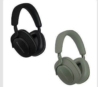 Bowers&Wilkins ワイヤレスヘッドホン Px7S2e ブラック/グリーン