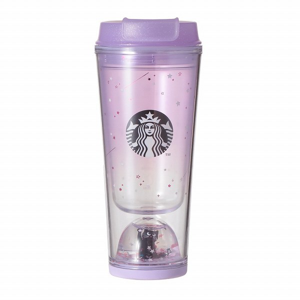 ハロウィン2026スノードームタンブラーキャットグローインザダーク355ml