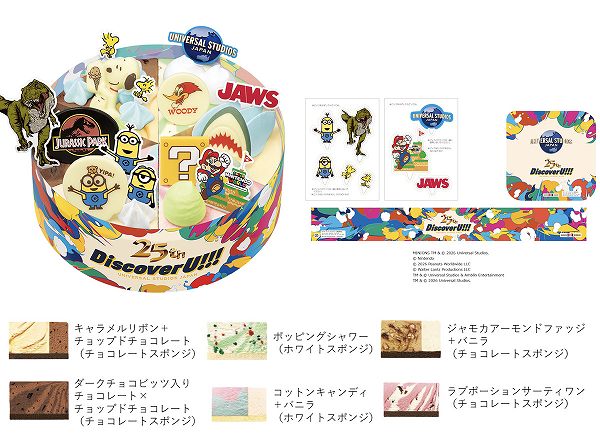 ユニバーサル・スタジオ・ジャパン 25th アニバーサリー パレット6