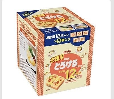 明治　とろけるスライスチーズ　12枚×5パック（840g）