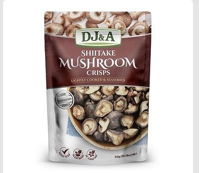 DJ＆A シイタケ マッシュルーム クリスプス　300g