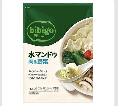CJ bibigo　水マンドゥ肉＆野菜　1.1kg