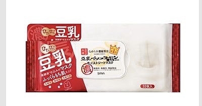 豆乳イソフラボン　モイストシートマスク　32枚×2個