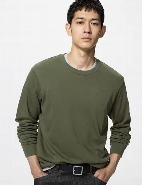 ソフトタッチクルーネックTシャツ