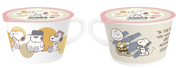 スヌーピーマグ&白桃ゼリー