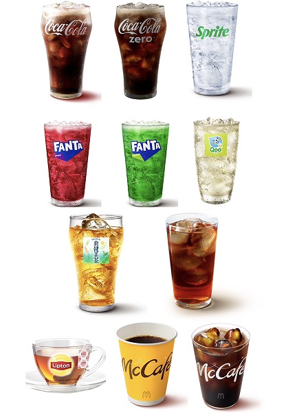 ドリンクMサイズ（選べる10種類）