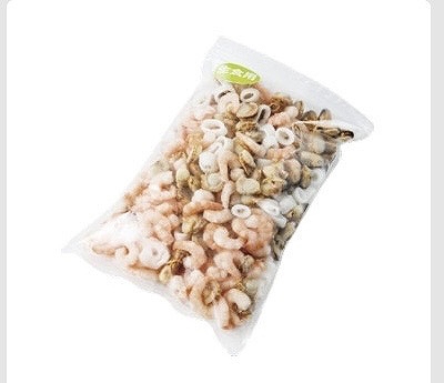 生食用 シーフードミックス 1kg エビ・ホタテ・ムール貝・イカ