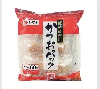ヤマキ 鰹枯節使用 かつおパック 2.5g×60パック