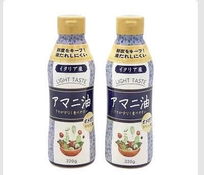新日本製薬 イタリア産 アマニ油 320g×2本