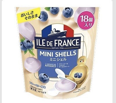 ILE DE FRANCE ミニシェル ブルーベリー風味 20g×18個