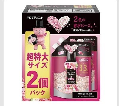 レノア アロマジュエル アンティークローズ&フローラル つめかえ1,410ml✕2個(1,565g)