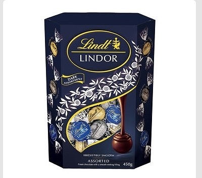 Lindt（リンツ）　リンドール　ダークアソート　450g