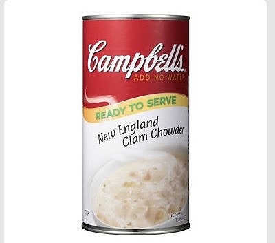 キャンベル クラムチャウダー缶 1.36kg