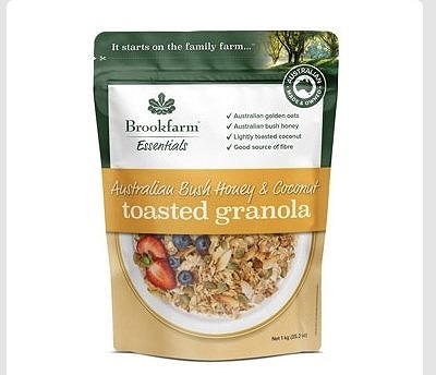 Brookfarm ブッシュハニー&ココナッツ グラノーラ 1kg